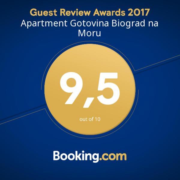 Apartment Gotovina ビオグラード・ナ・モル エクステリア 写真